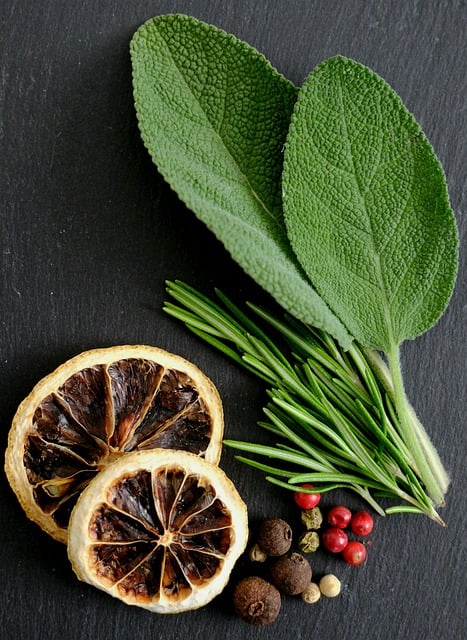 香料, 草药, 智者, Limone, 多香果, 胡椒, 品尝, 厨房