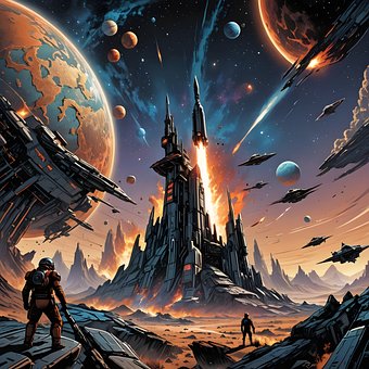 Ciencia Ficción, Nave Espacial