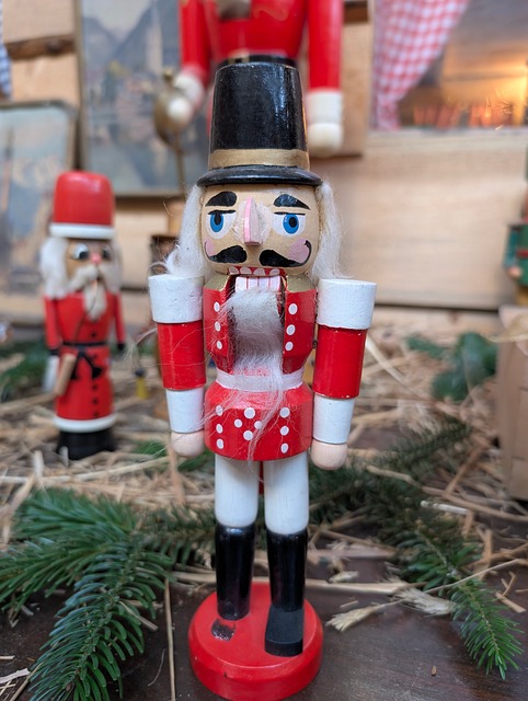 Nussknacker, Weihnachtsdekoration, Holz