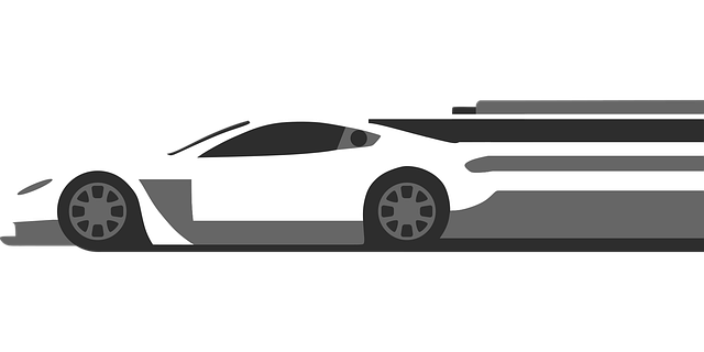 Free fast car speed vector