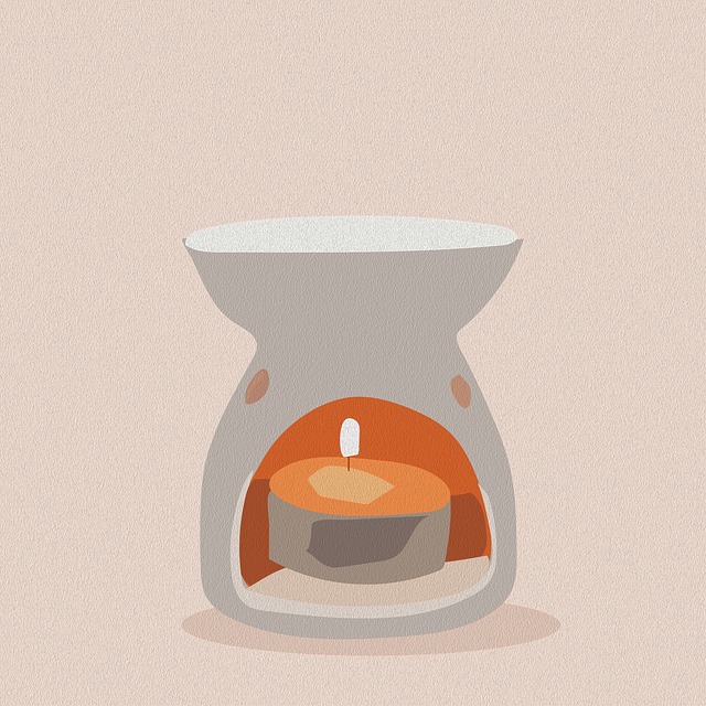 Free candle burner odor illustration