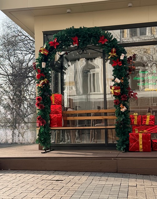 Restaurantdekoration Zum Neuen Jahr