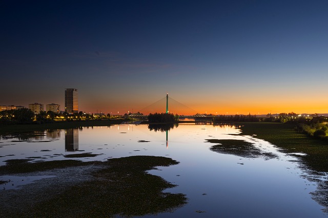 Free Sunset Badajoz photo and picture