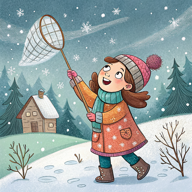 Free snow winter nature illustration