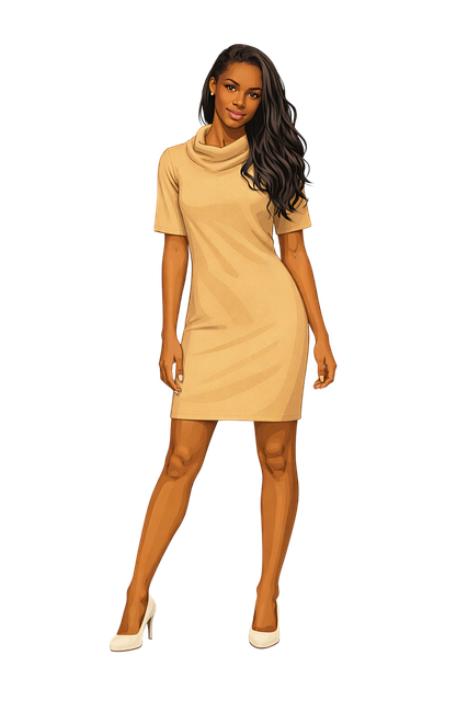 Free elegant woman fashion illustration modern style vector