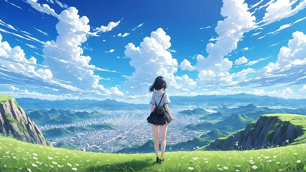 Free Anime Nature illustration and picture