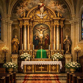 Free Catholic Church Inside photo and picture