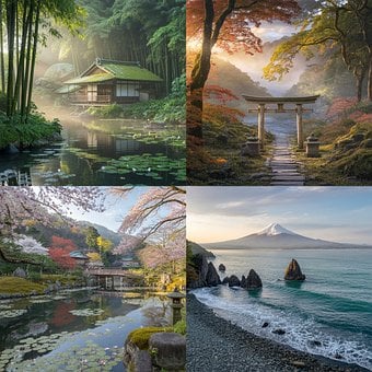Japan, Natur, Universum, Landschaft