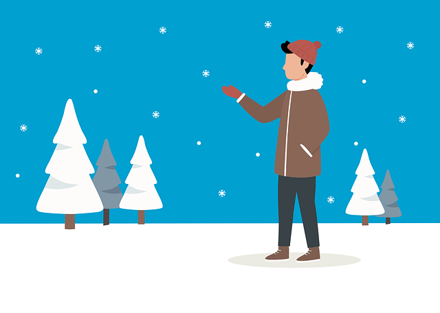 Free winter snow nature vector