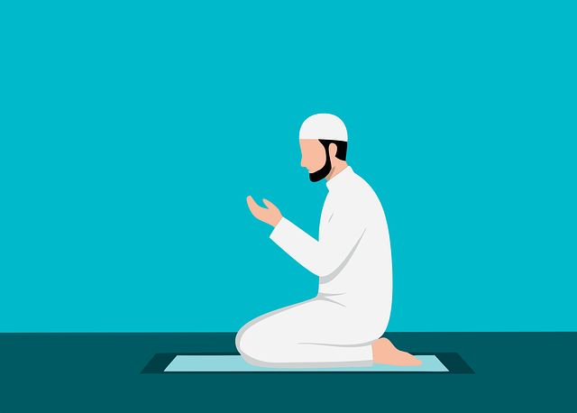 Free prayer muslim allah illustration