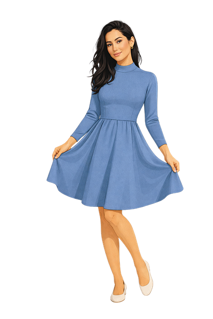 Elegant Kvinde, Feminin Illustration