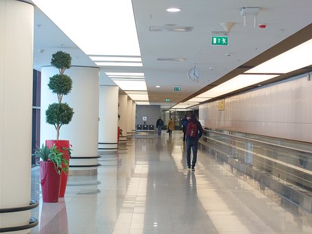 Free Corridor Waiting Area photo and picture