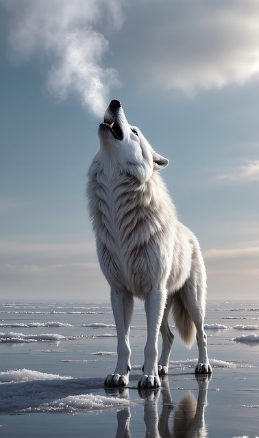 Free wolf nature animal illustration