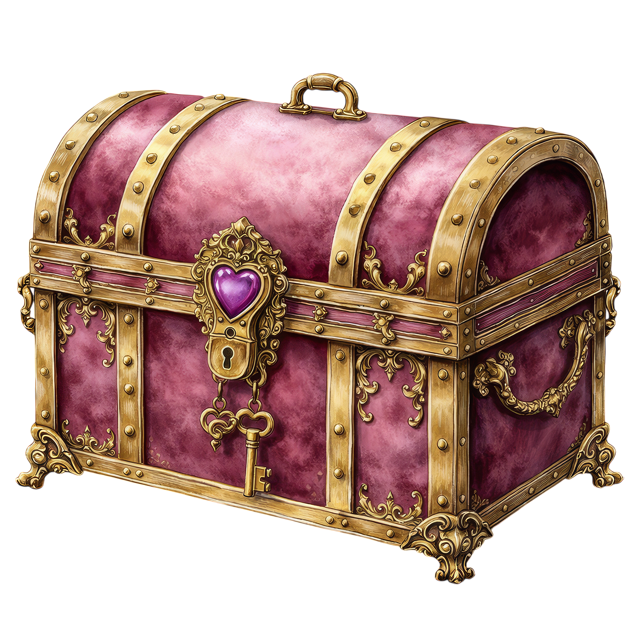 Download Treasure Chest, Fantasy Chest, Magic Box. Royalty-Free