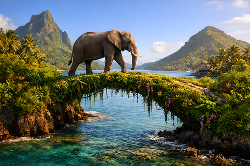 Free Elephant Nature illustration and picture