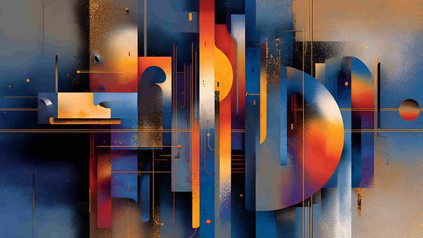 Free Abstract Modern Art illustration and picture