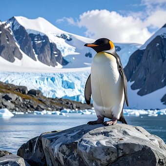 Natur, Pinguin, Tier, Ocean, Agua, Vögel