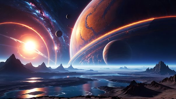 Free Space Wallpaper illustration and picture