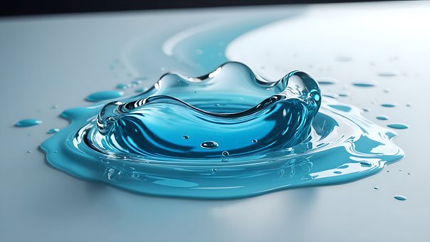 Free Water Abstract illustration and picture