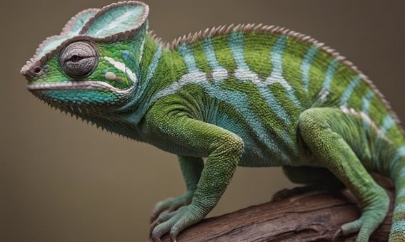 Kameleon, Reptil, Dyr, Natur, Øgle