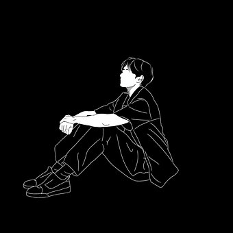 Free Sad Man illustration and picture