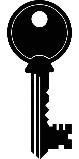 Nøgle, Silhuet, Sort, Hvid, Ikon, Symbol