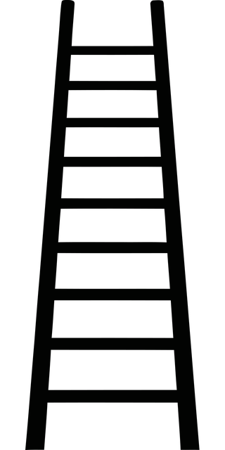 Free ladder climb ascent vector