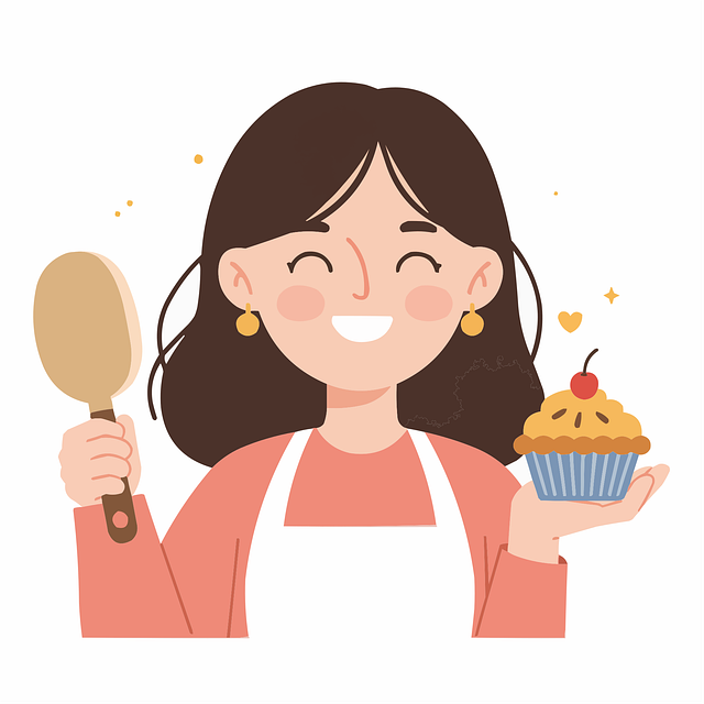 Free baker dessert sweet illustration