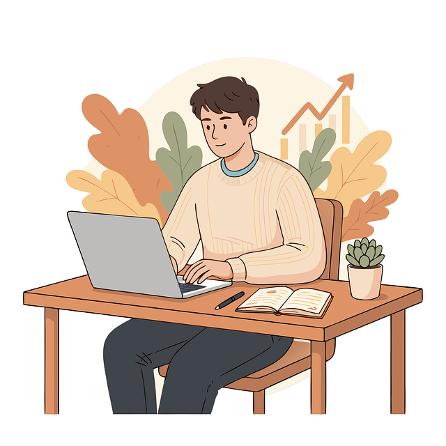 Download free HD stock image of Working Illustration Free working illustration freelancer illustration remote work vector