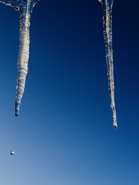 Free Icicle Winter Sky photo and picture