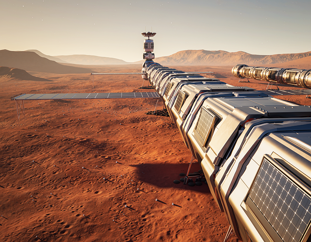 Free space station spaceship space illustration