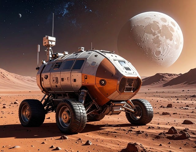 Free spacecraft space science fiction illustration