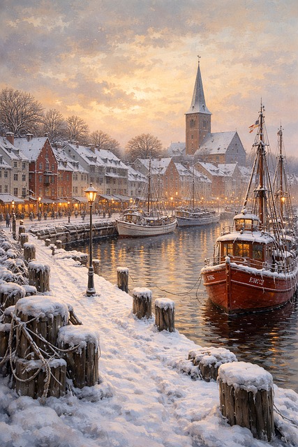 Free Eckernförde Baltic Sea illustration and picture