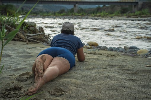 Free River Woman photo and picture