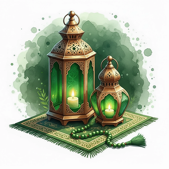 Ramadan, Laterne, Islamisch, Kerze