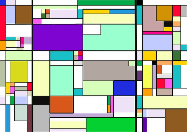Abstrakt, Geometrisch, Bunt, Kunst