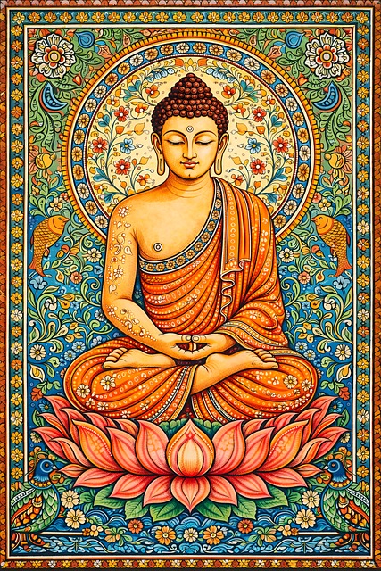 Free buddha buddhism lord buddha illustration
