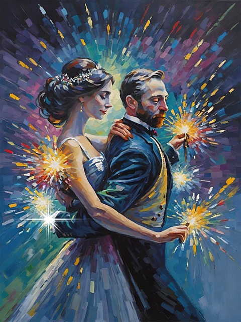 Free Dancers Couple illustration and picture