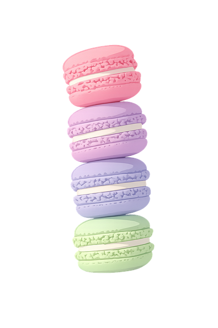 Stivă De Macaroane, Macaroane Pastelate