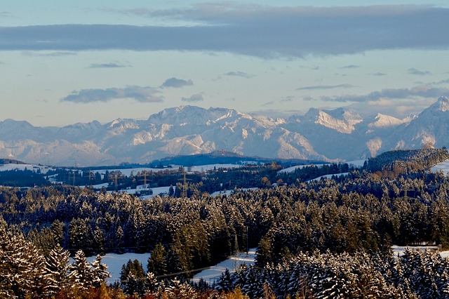 Free Winter Landscape Mountains photo and picture