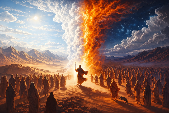 Free moses prophet exodus illustration
