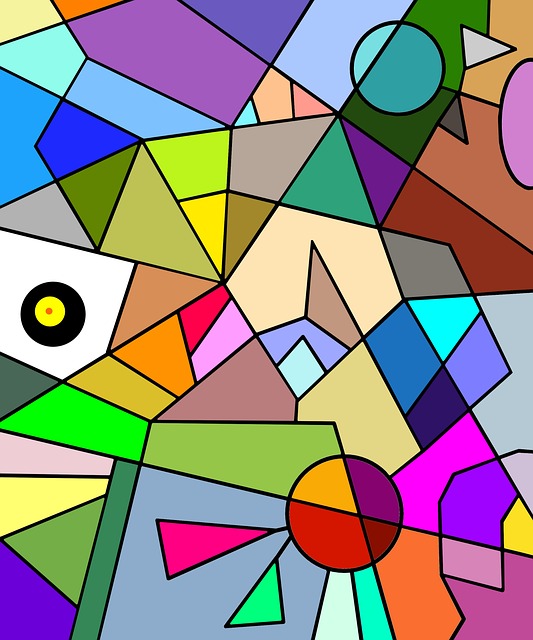 Free Abstract Geometric illustration and picture