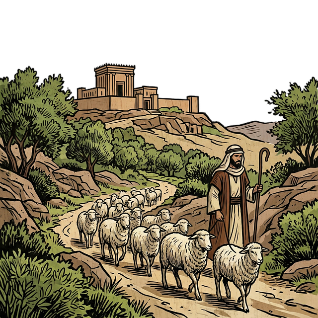 Free temple jewish hebrew illustration