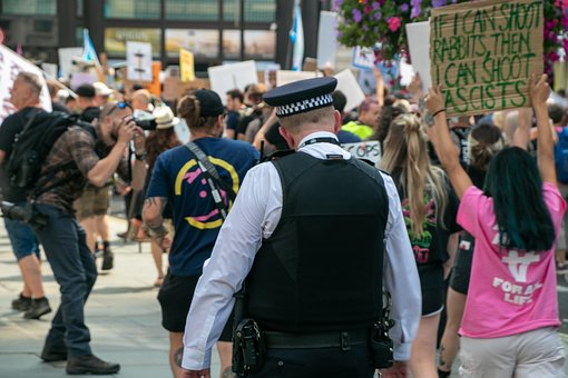 Free Protest Police photo and picture