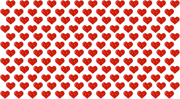 Free Pattern Romantic vector and picture
