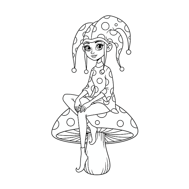 Free line art drawing design illustration
