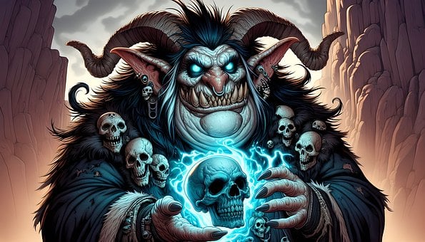 Criatura, Fantasia, Monstro, Troll, Ogro