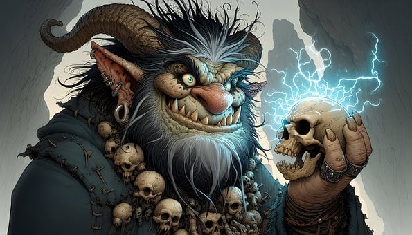 Criatura, Fantasia, Monstro, Troll, Ogro