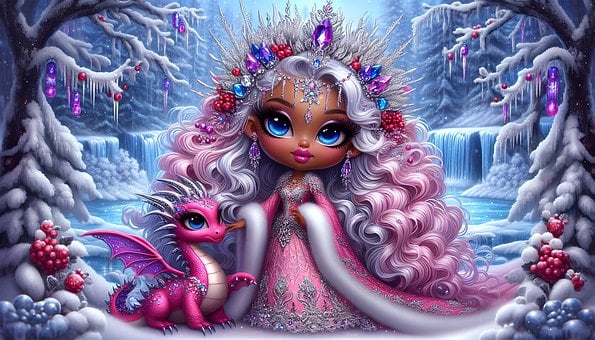 Fantasia, Desenho Animado, Inverno