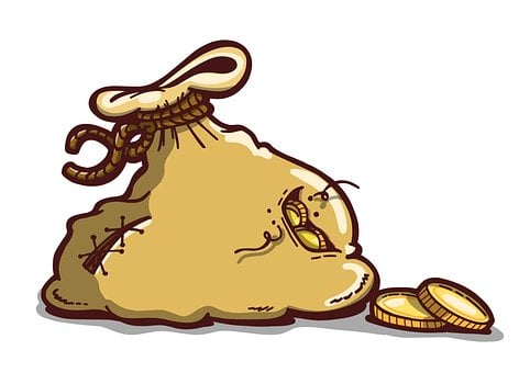 Free Money Bag illustration and picture